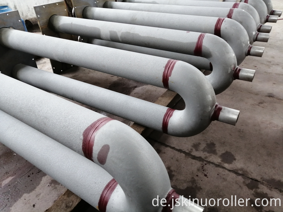 Heat-resistant U-shaped stainless steel radiant tube